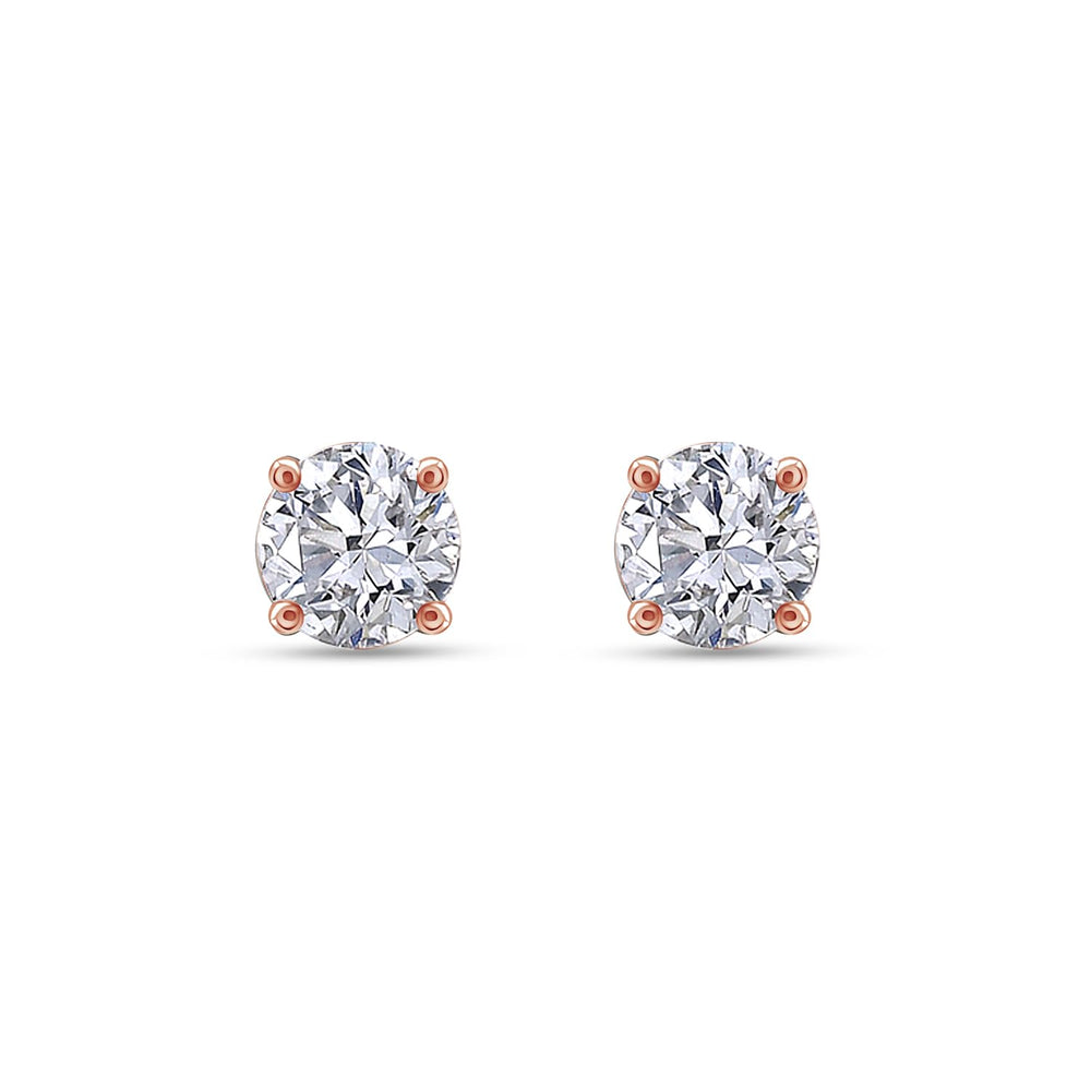 
                      
                        0.08ct to 1/2ct Lab Grown Diamond Round Stud Earrings for Women in 14k Gold (G-H Color, SI-I Clarity) Prong Set Round Cut Screw Back Studs
                      
                    