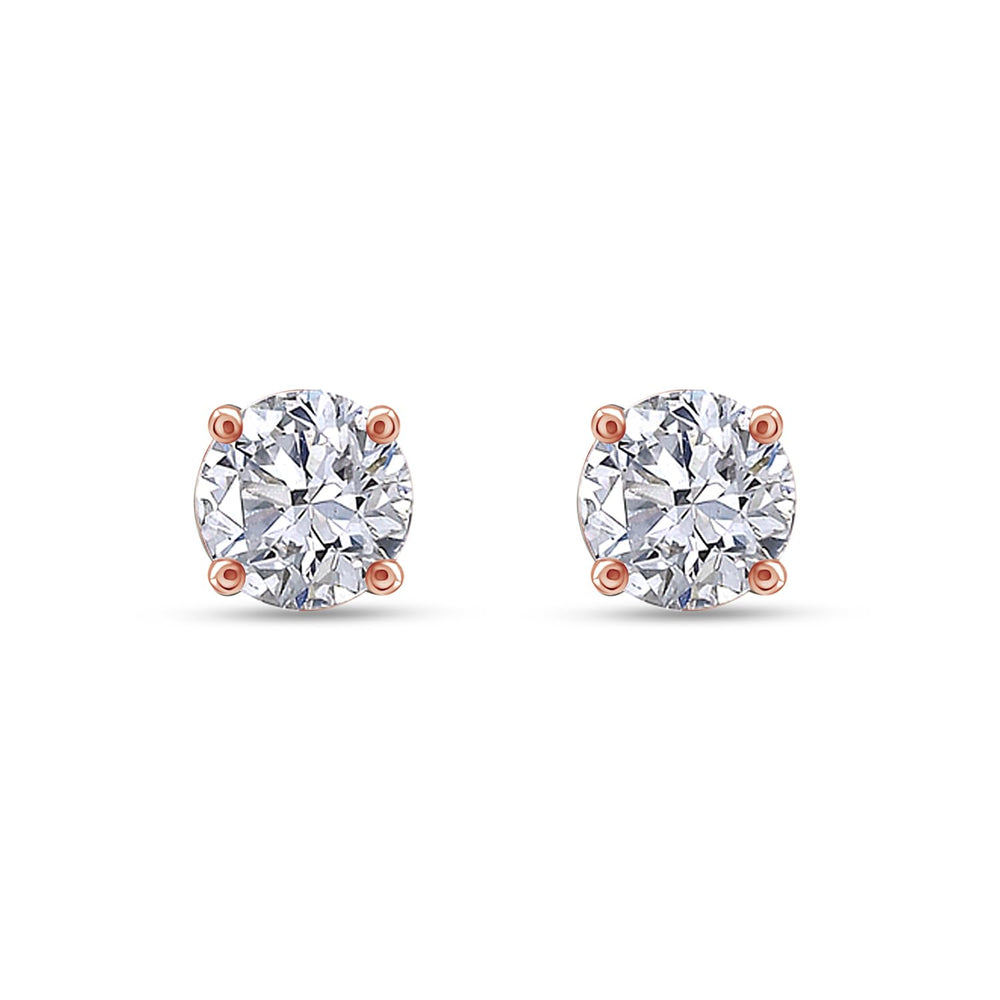 
                      
                        0.08ct to 1/2ct Lab Grown Diamond Round Stud Earrings for Women in 14k Gold (F-G Color, VS-SI Clarity) Prong Set Round Cut Screw Back Studs
                      
                    