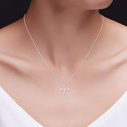 Infinity Cross Pendant