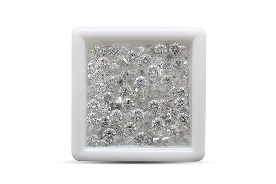 Lab Grown Loose CVD Diamond 4MM VS Clarity G Color 1.25 Carat Lot CVD/HPHT