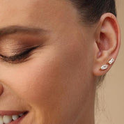 Dainty Stud Engagement Earring