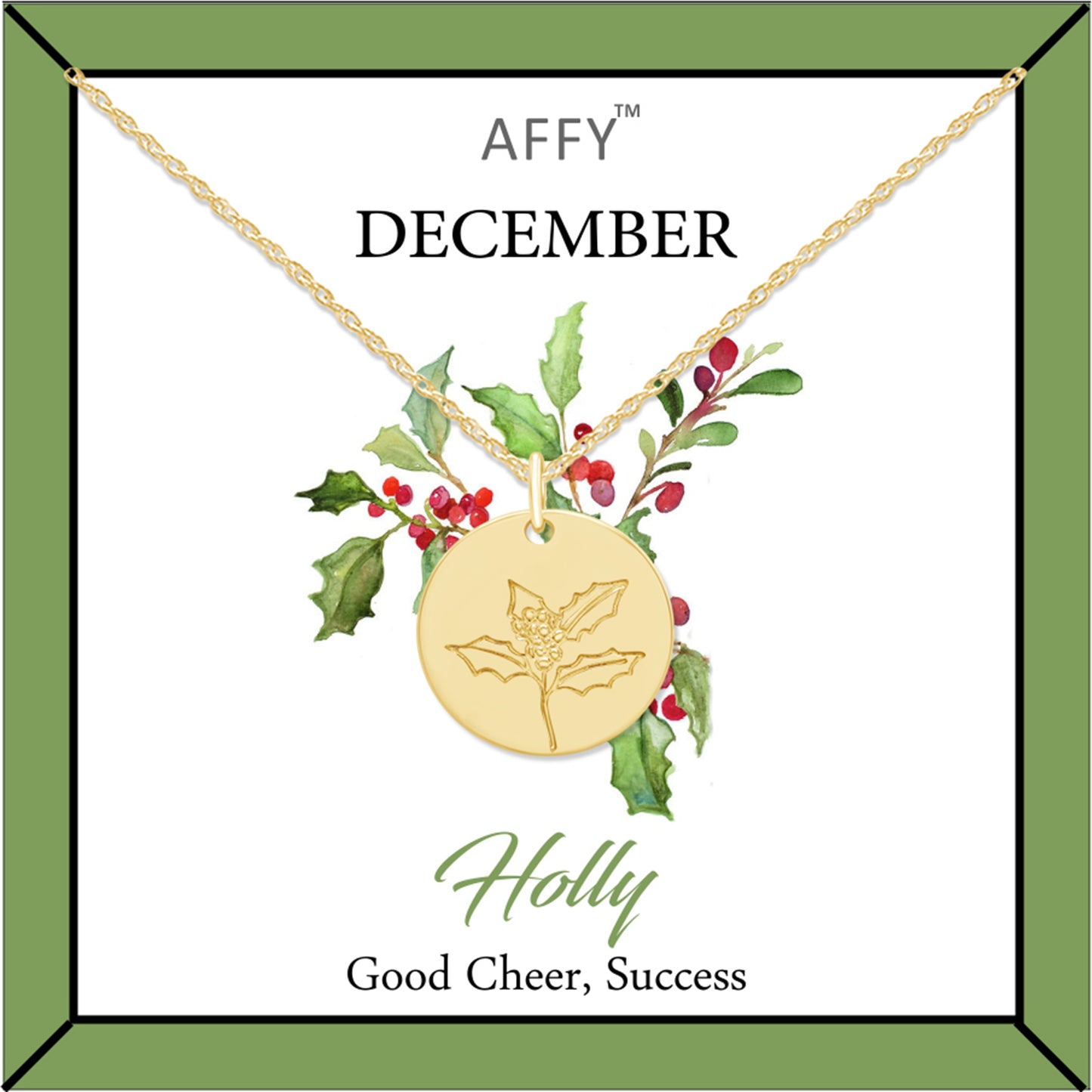 Birth Flower Necklace Gold Plated Engraved Custom Floral Pendant Necklaces Dainty Birth Month Flower Disc Charm Hand Stamped Flower Disc Necklace Birthday Bridesmaid Gift For Her