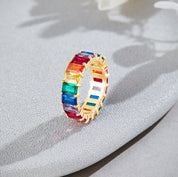 Eternity Rainbow Radiance Ring