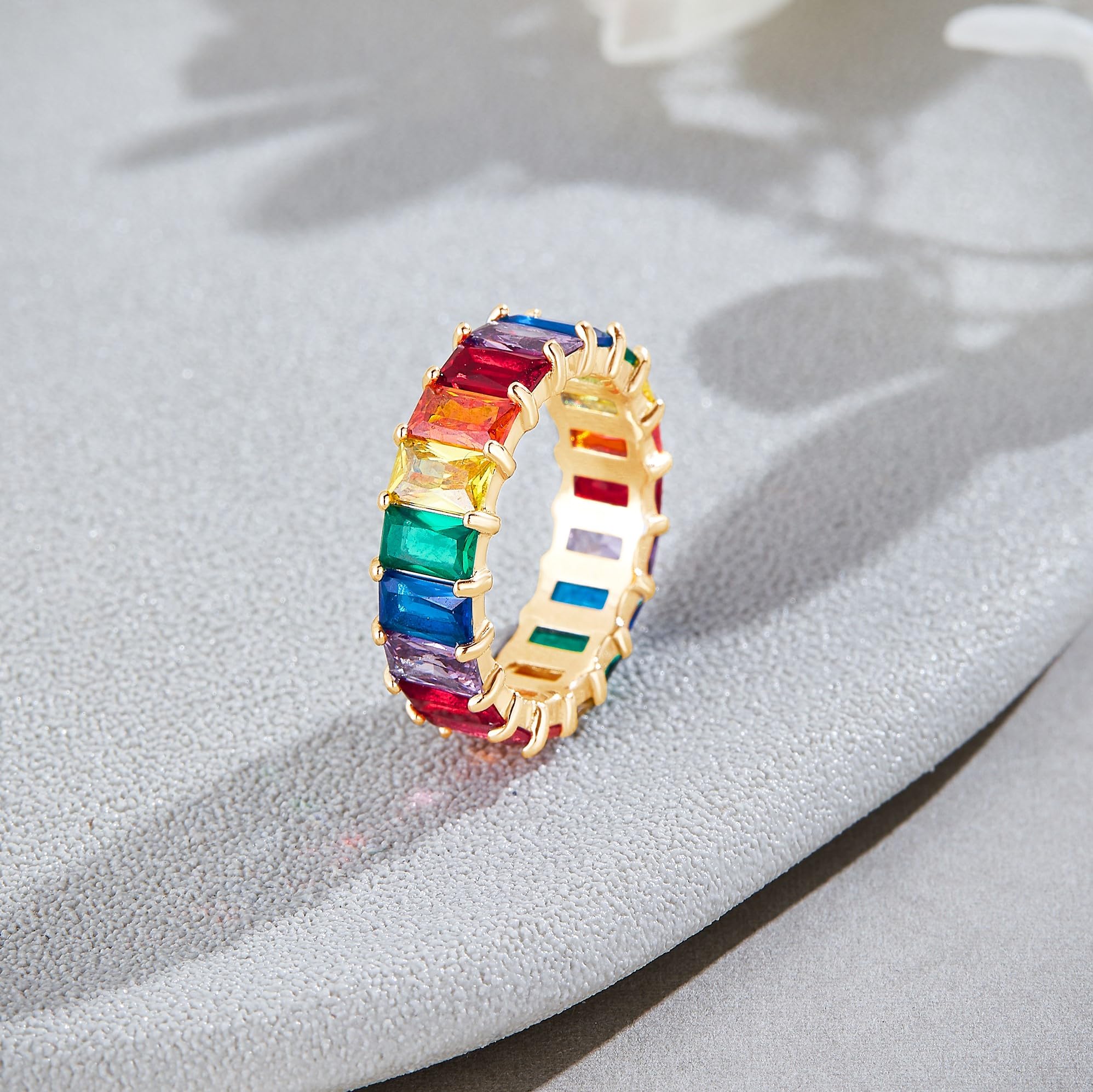 Eternity Rainbow Radiance Ring