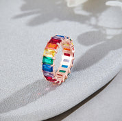 Eternity Rainbow Radiance Ring