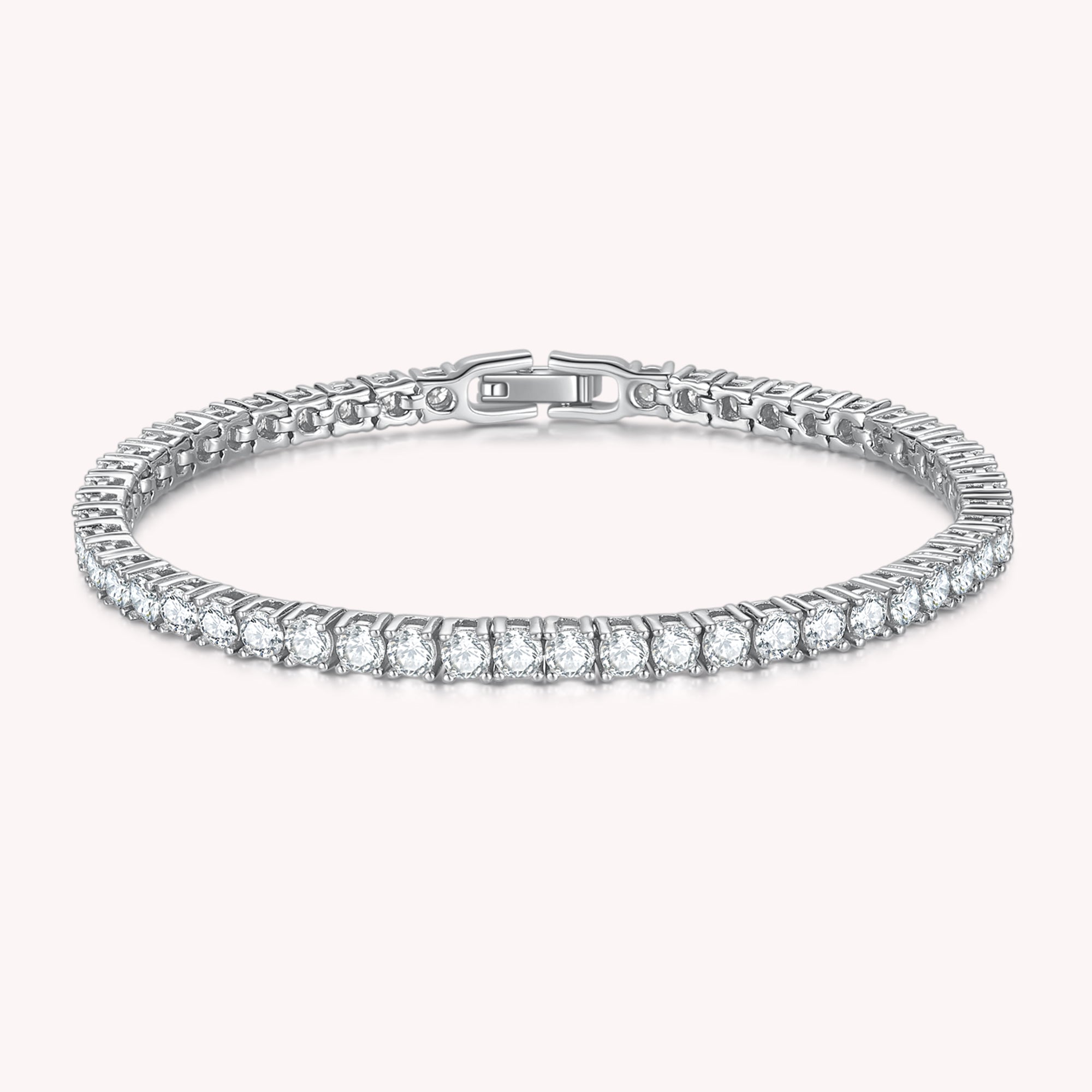 Tennis Moissanite Diamond Bracelet