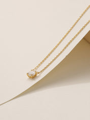 Solitaire Diamond Necklace