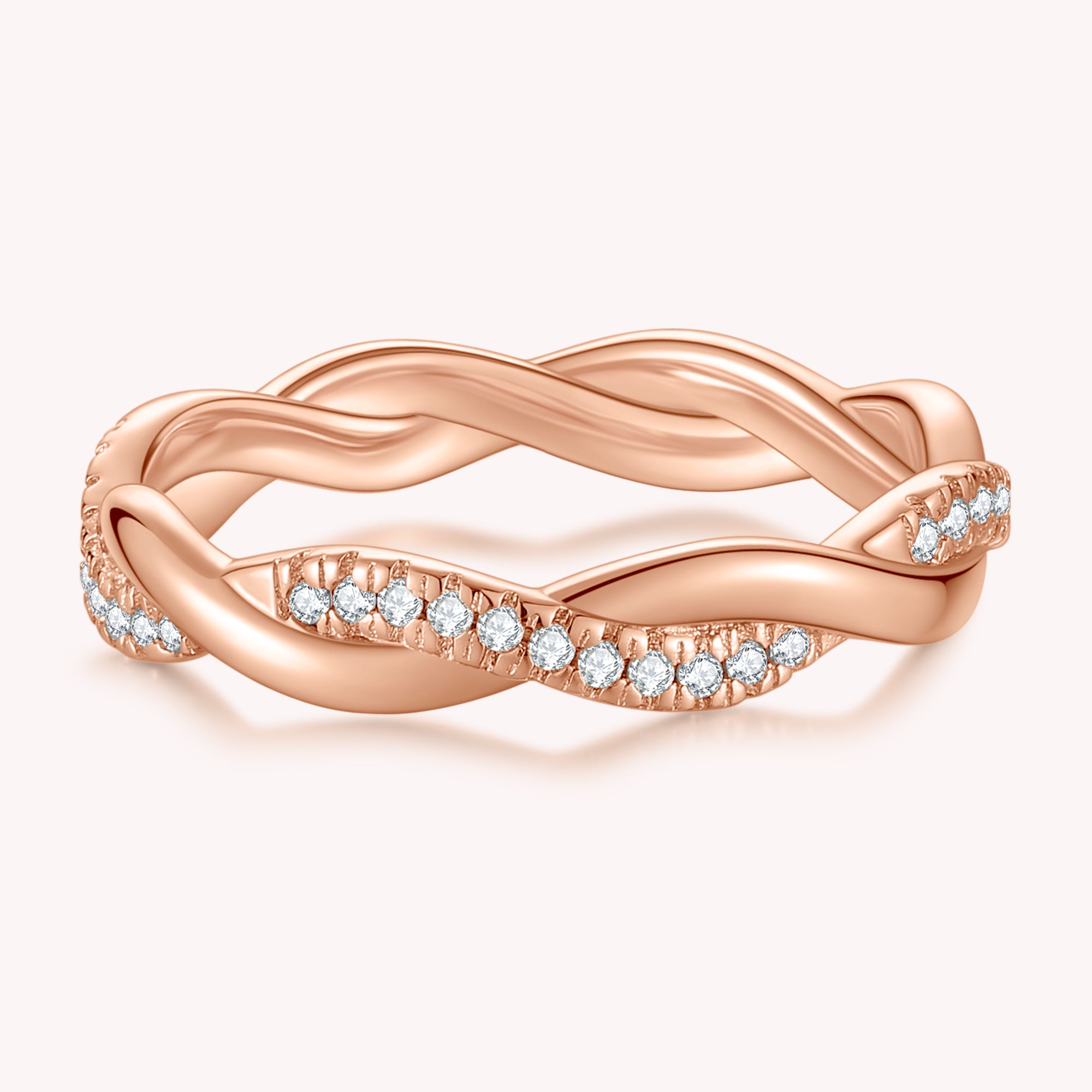 Twisted Rope Eternity Ring