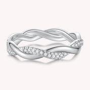 Twisted Rope Eternity Ring