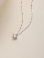 Solitaire Diamond Necklace