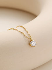 Solitaire Diamond Necklace