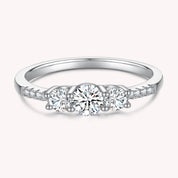 3 Stone Engagement Ring