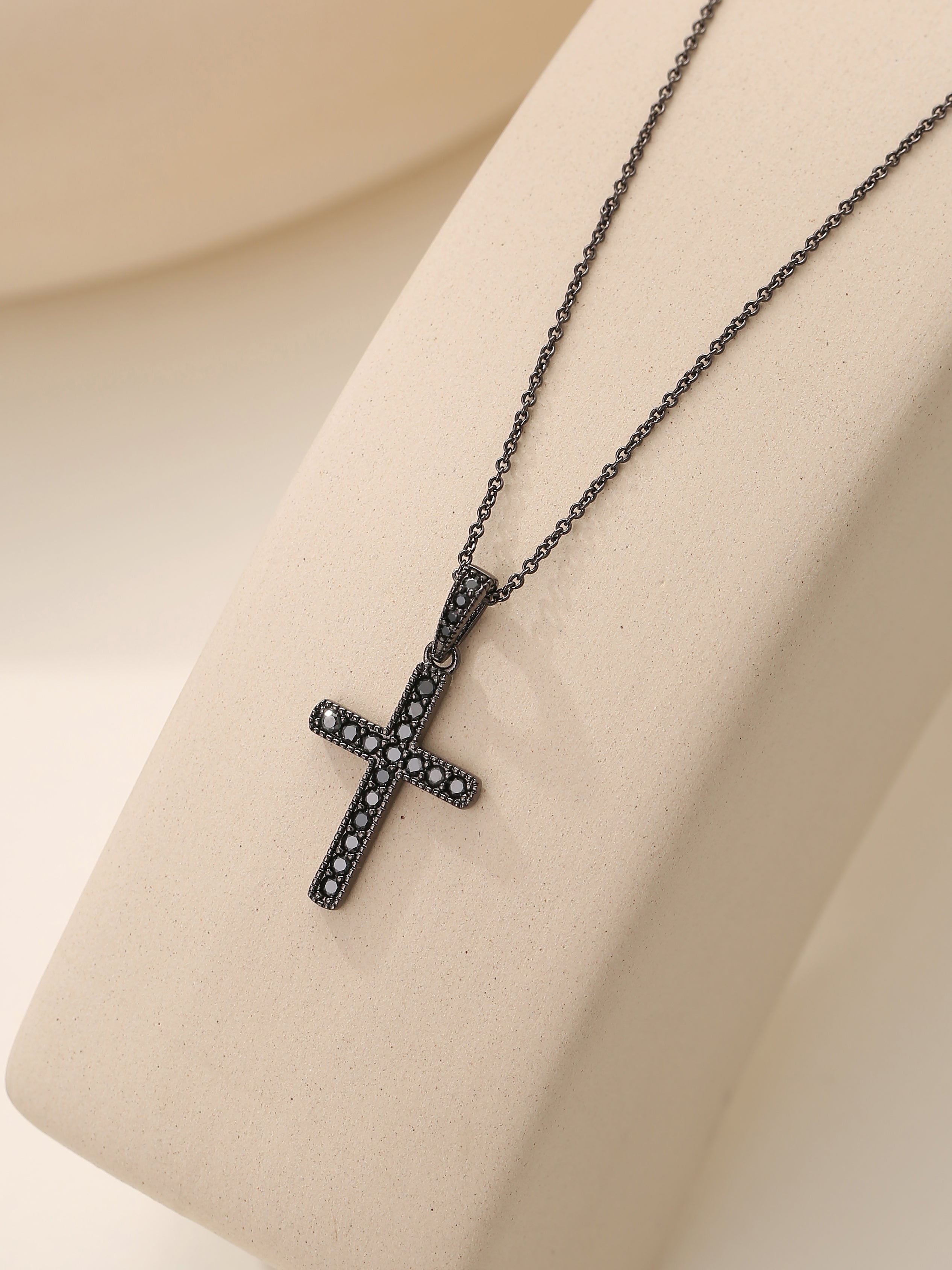 Cross Diamond necklace