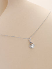 Infinite Solitaire Pendant Necklace