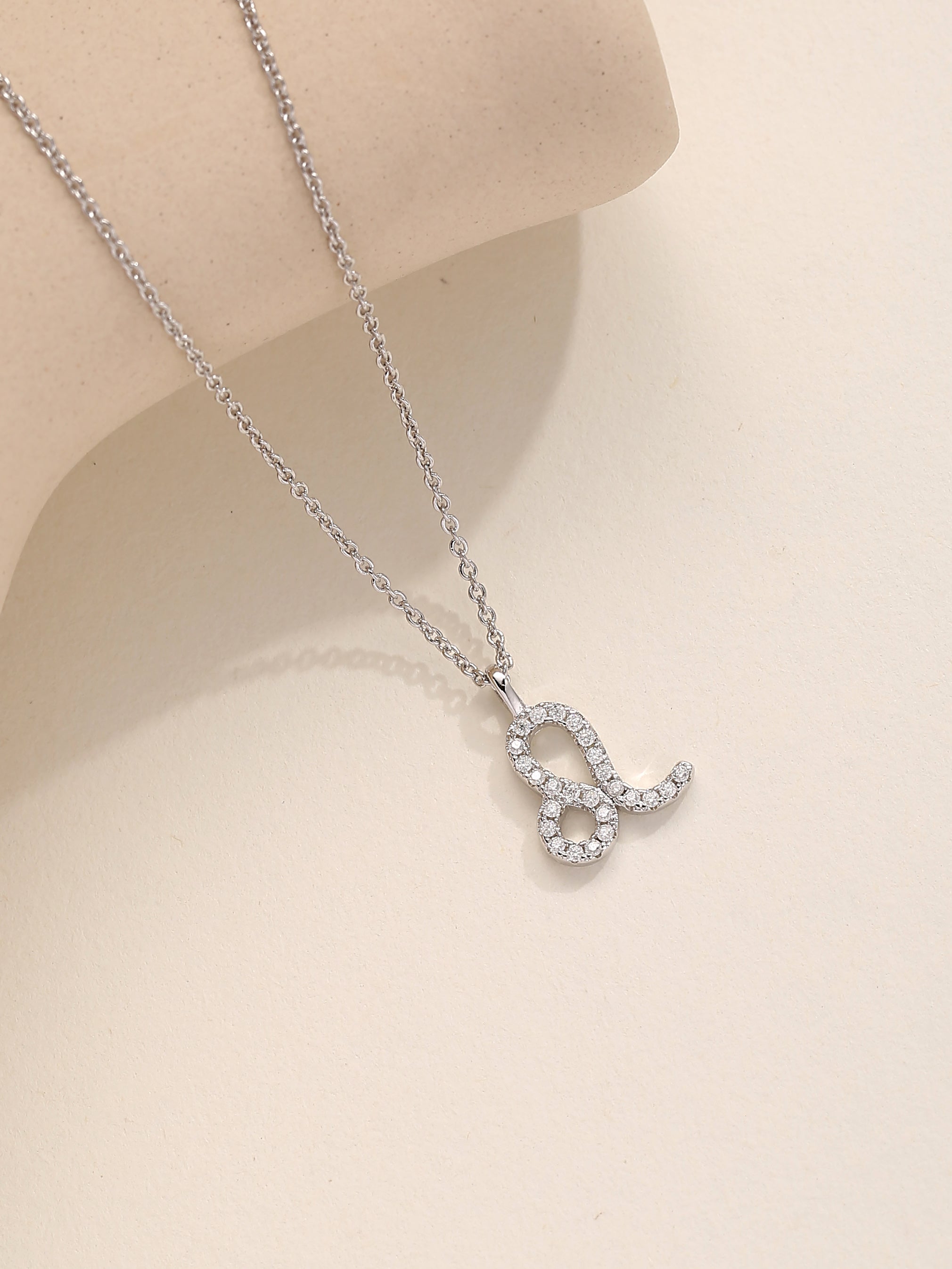 Zodiac Sign's Moissanite Diamond Necklace