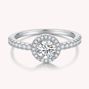 Halo Promise Ring