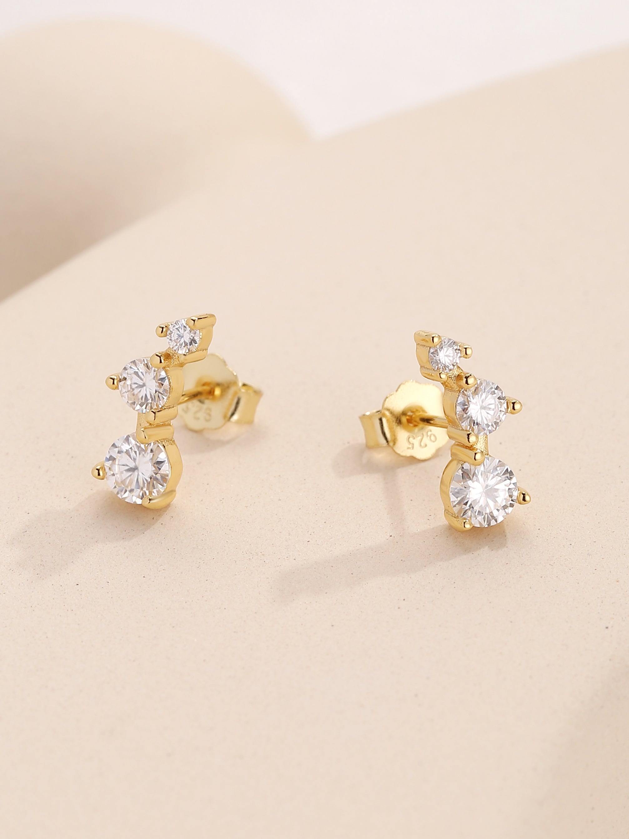 Constellation Moissanite Diamond Earrings