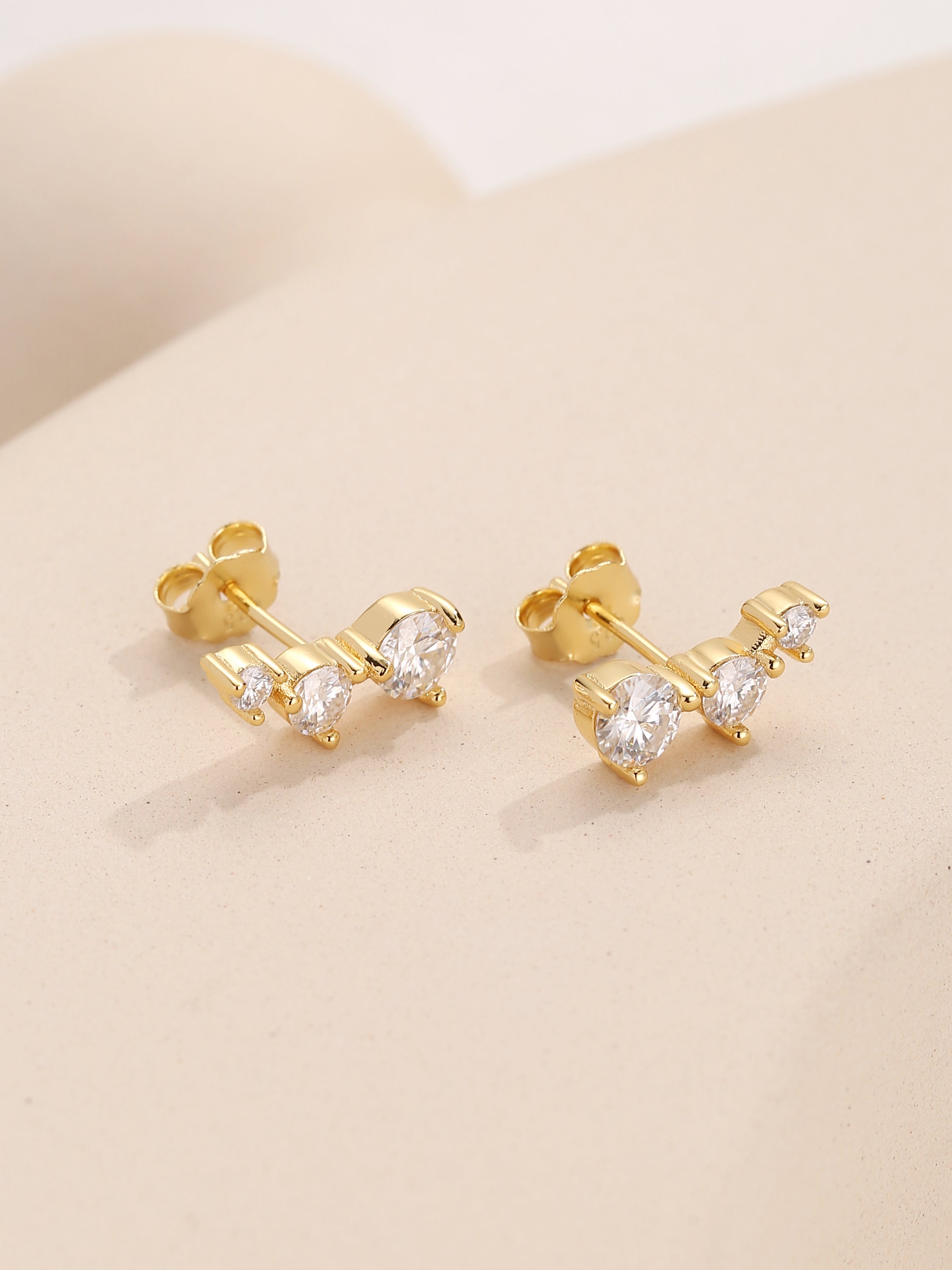 Constellation Moissanite Diamond Earrings