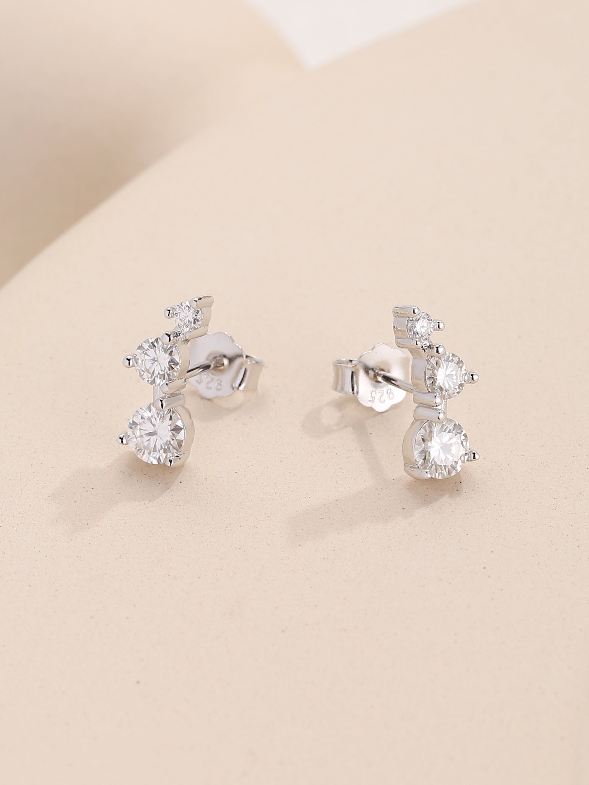 Constellation Moissanite Diamond Earrings