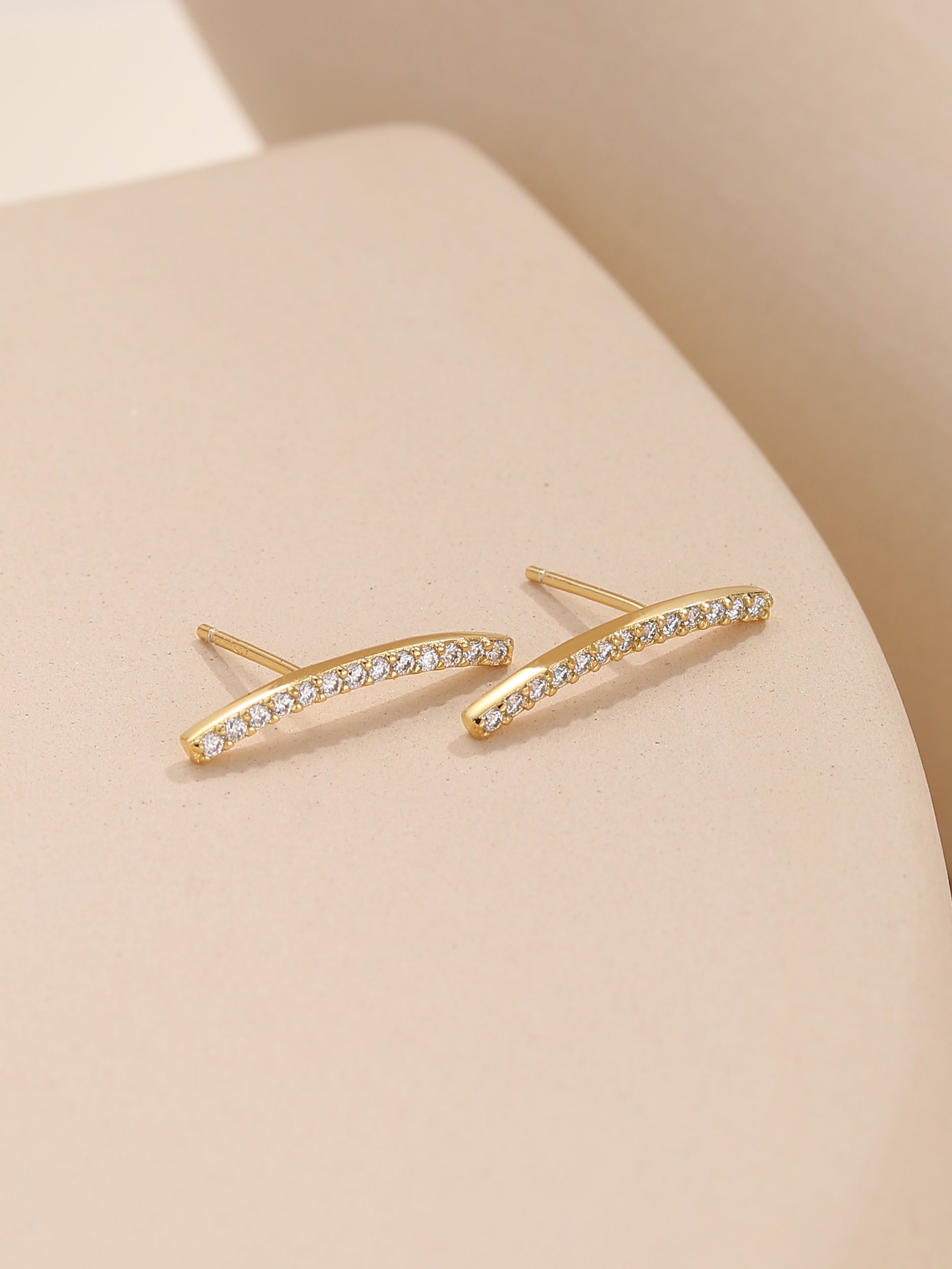 Climber Studs Earrings