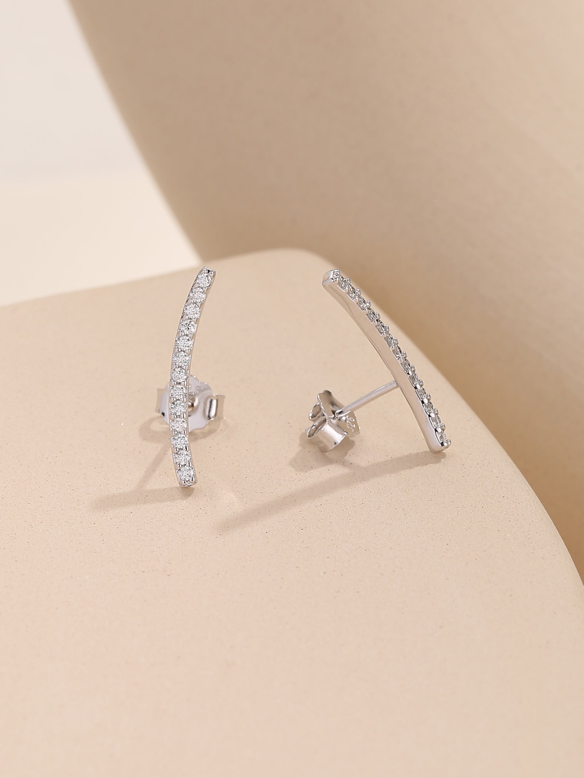 Climber Studs Earrings