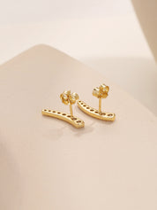 Ear Climber Stud Earrings