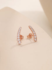 Ear Climber Stud Earrings