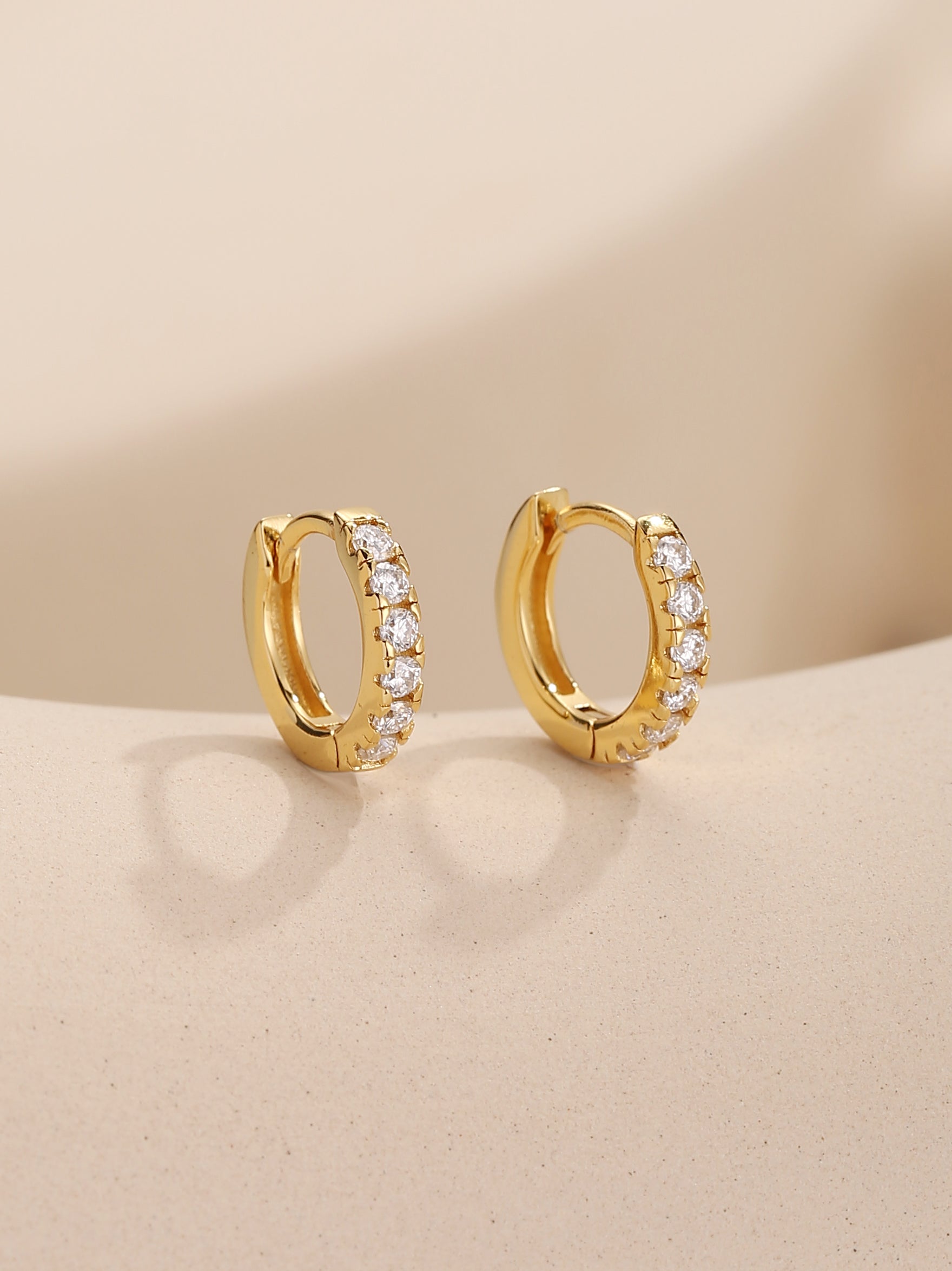 Dainty Forever Hoop Earrings