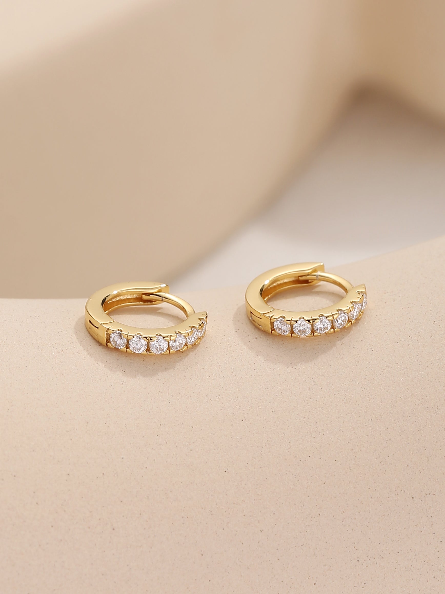 Dainty Forever Hoop Earrings