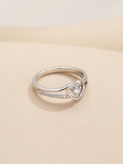 Diamond Heart Ring