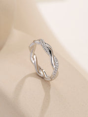 Twisted Rope Eternity Ring