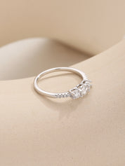 3 Stone Engagement Ring