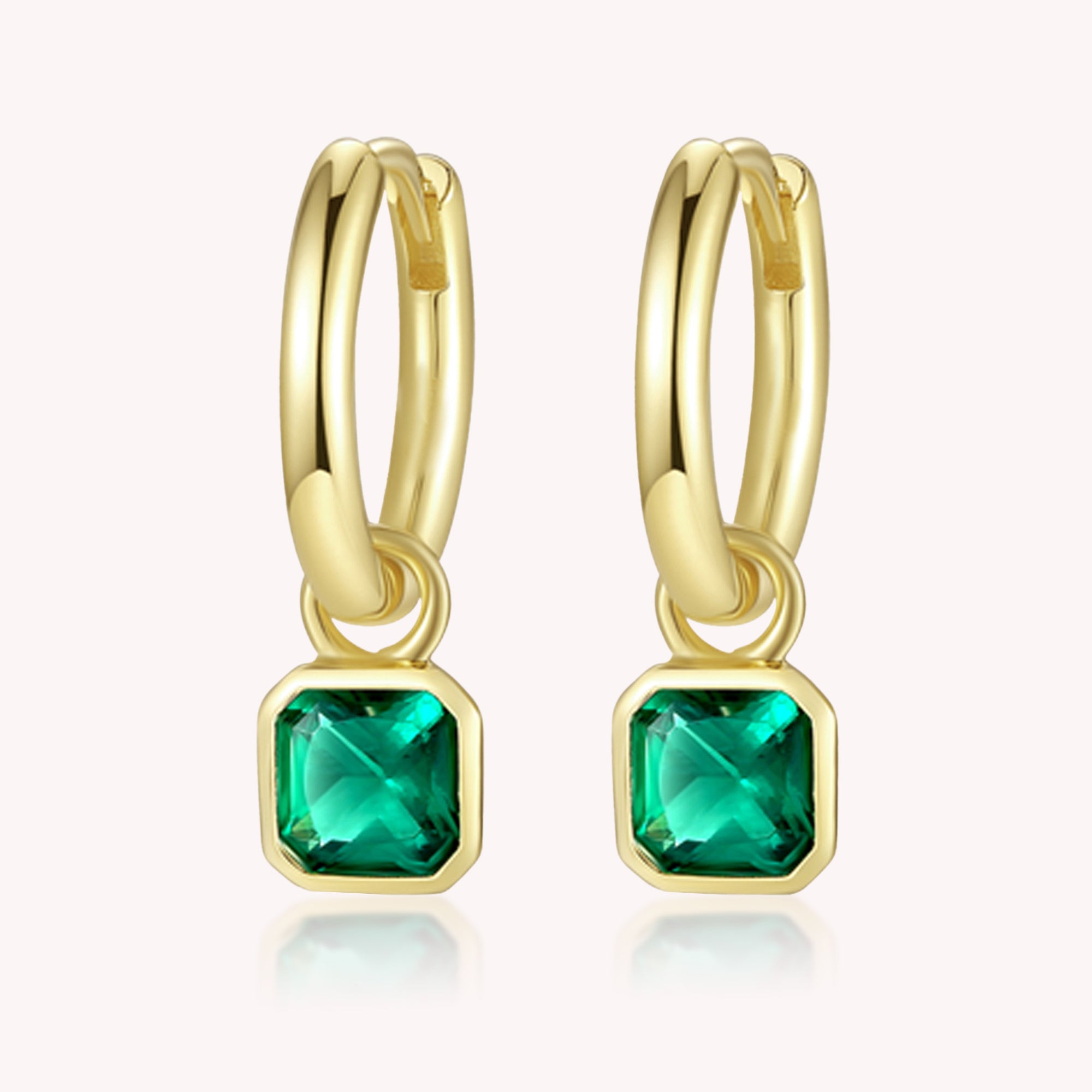 Joe Emerald Drop & Dangle Earrings