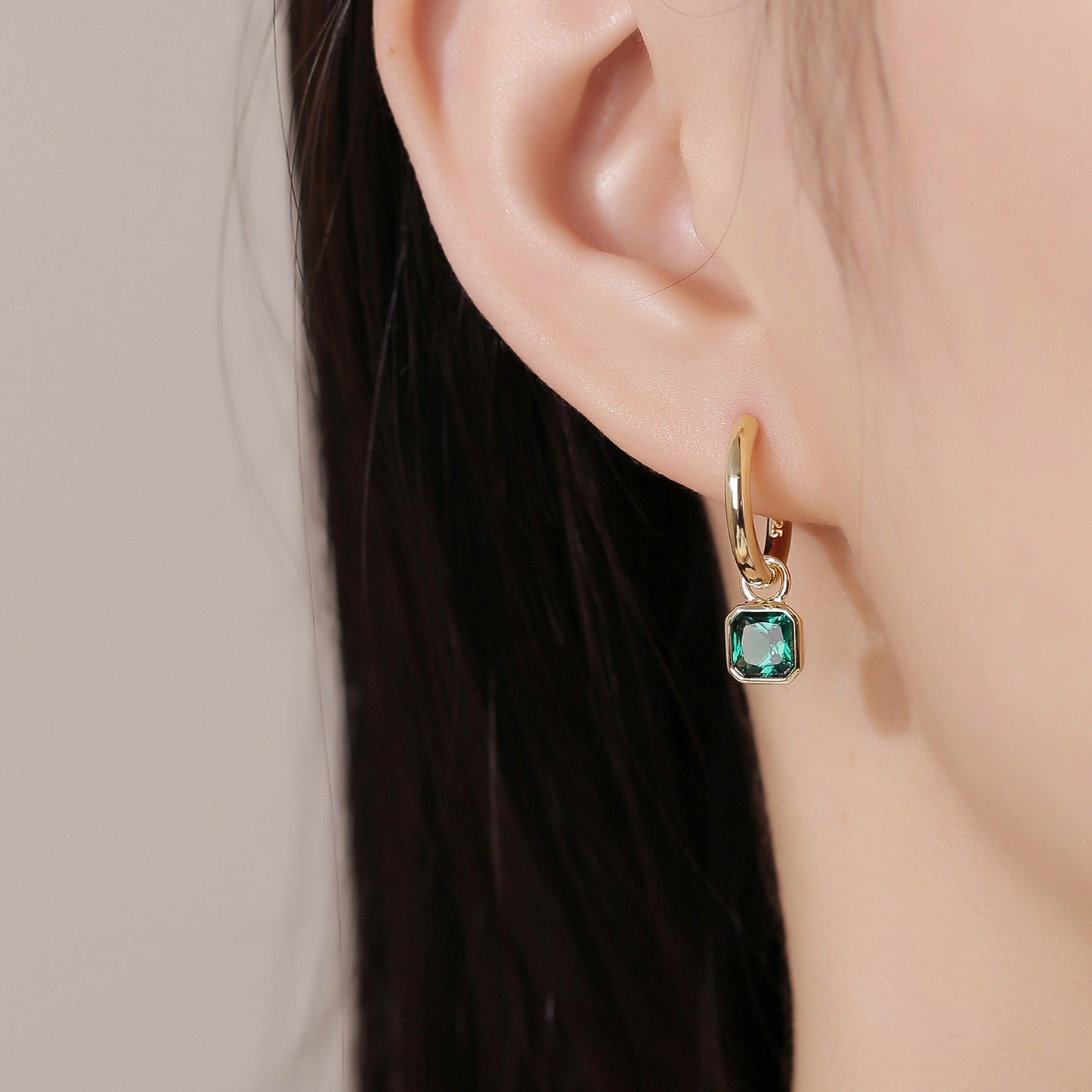 Joe Emerald Drop & Dangle Earrings