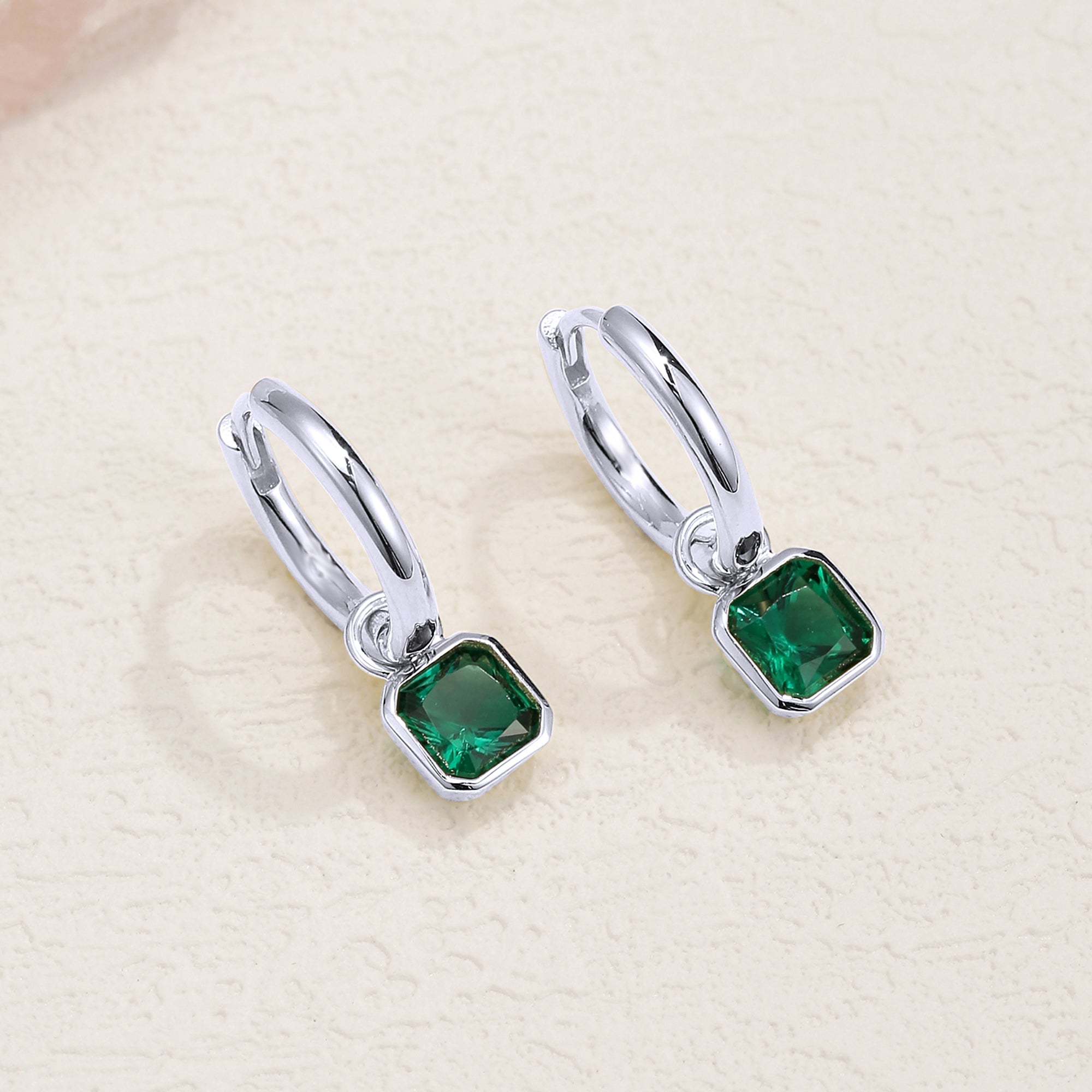 Joe Emerald Drop & Dangle Earrings