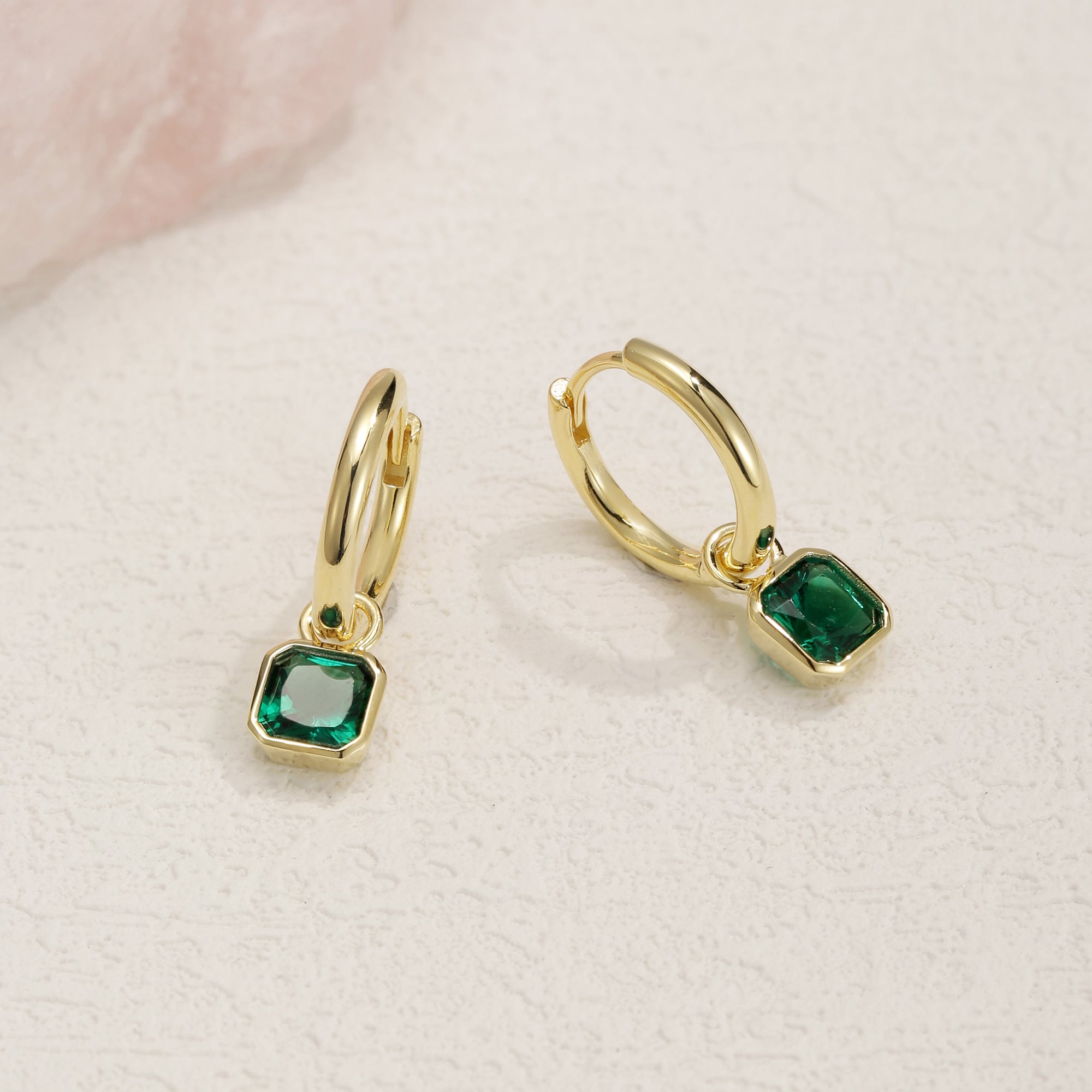 Joe Emerald Drop & Dangle Earrings