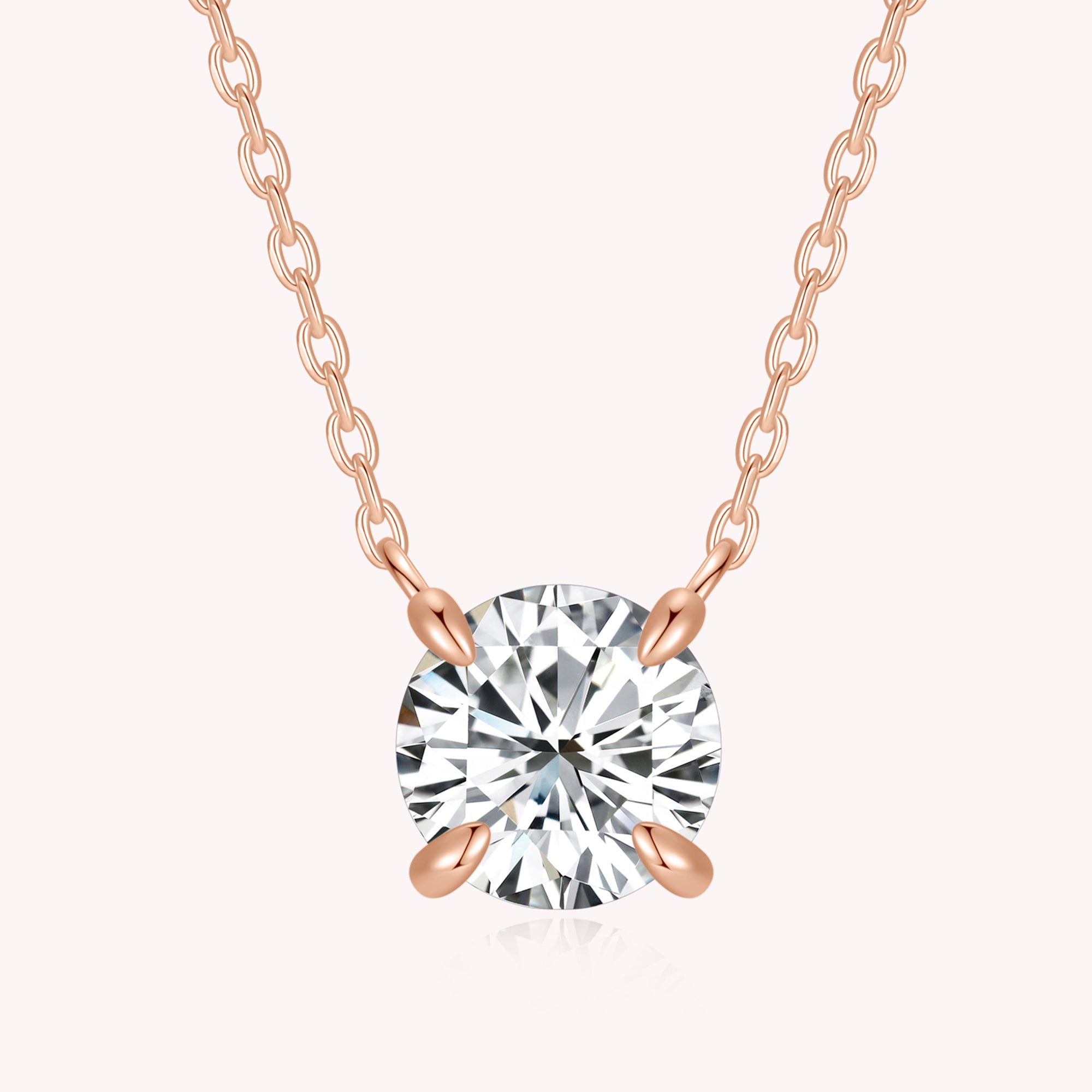 Solitaire Diamond Necklace