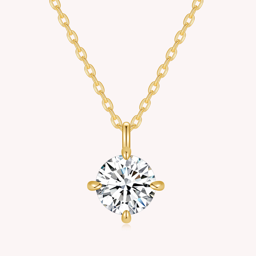 Solitaire Diamond Necklace