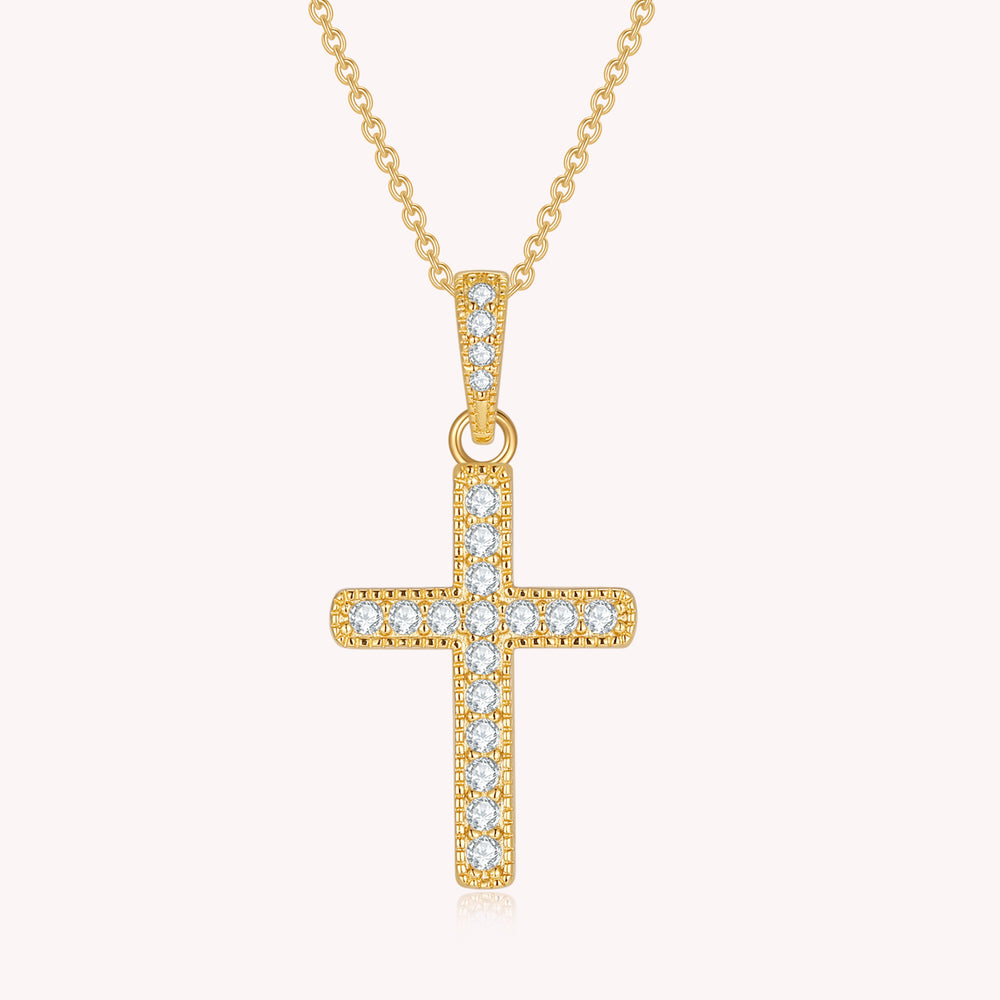 Cross Diamond necklace