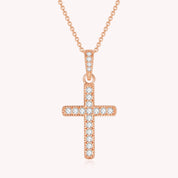 Cross Diamond necklace