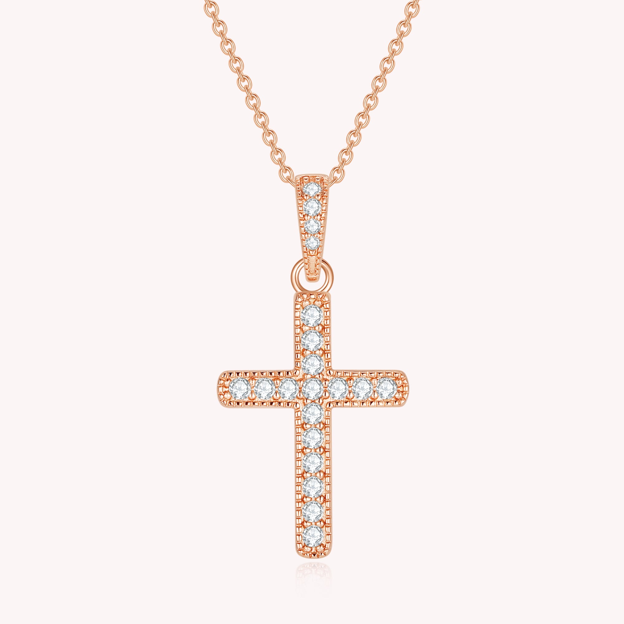 Cross Diamond necklace