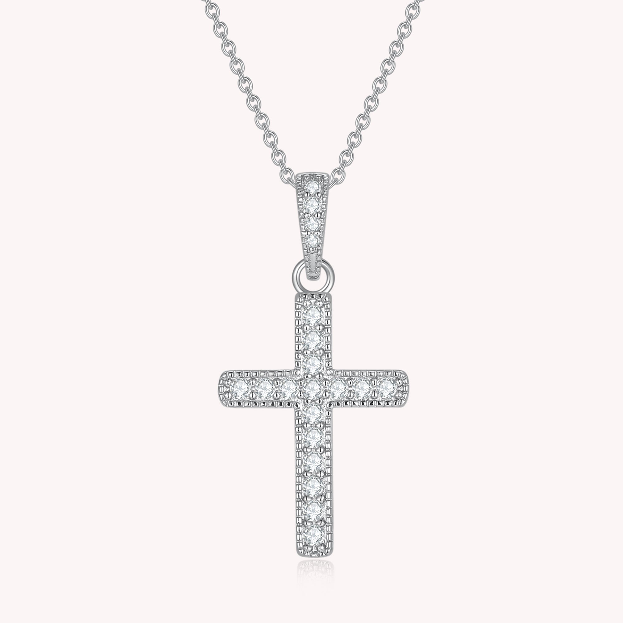 Cross Diamond necklace