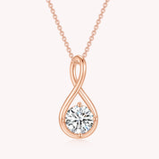 Infinite Solitaire Pendant Necklace