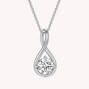 Infinite Solitaire Pendant Necklace