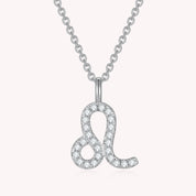 Zodiac Sign's Moissanite Diamond Necklace