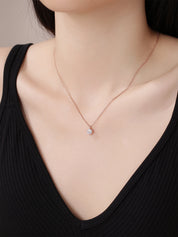 Solitaire Diamond Necklace