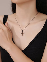 Cross Diamond necklace