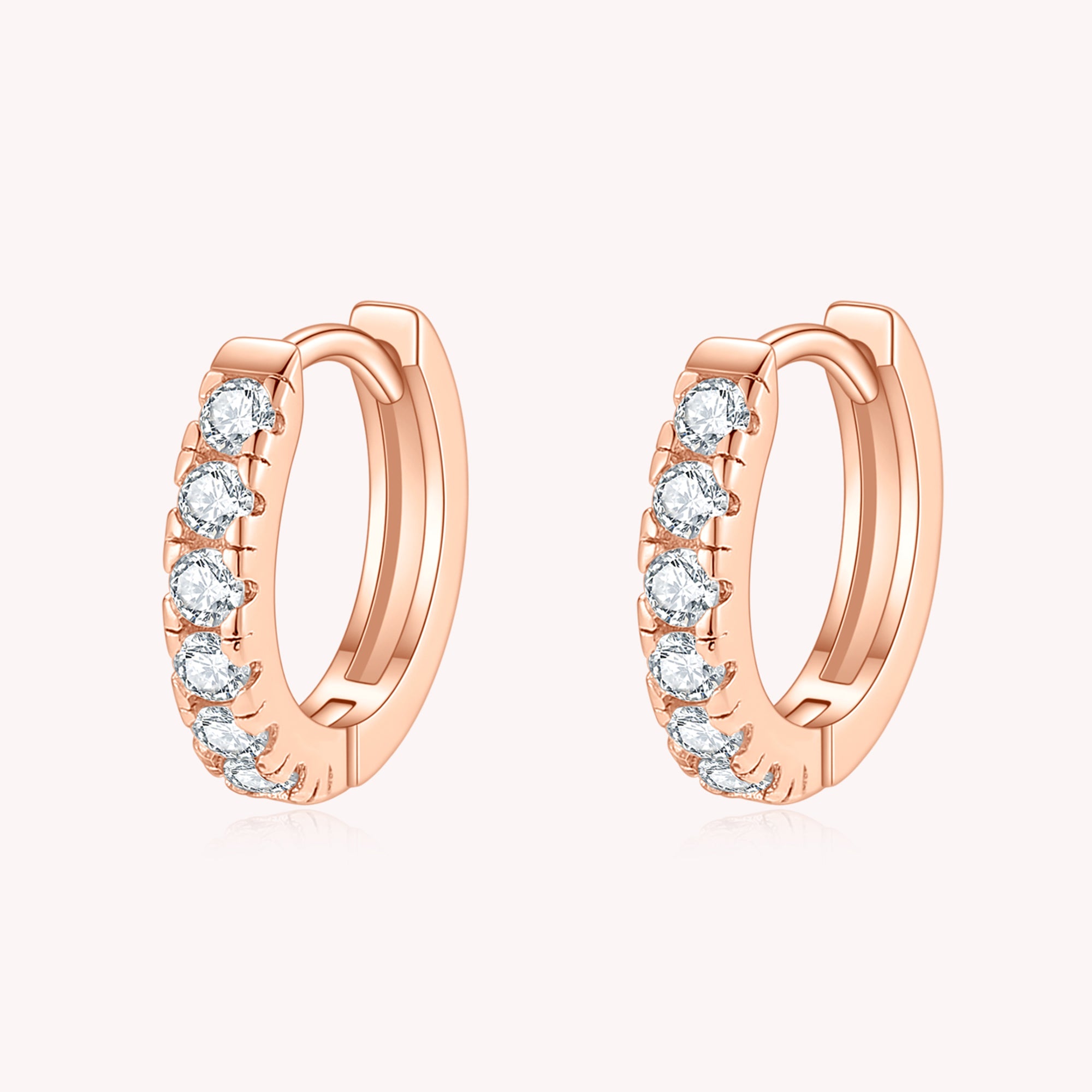 Dainty Forever Hoop Earrings