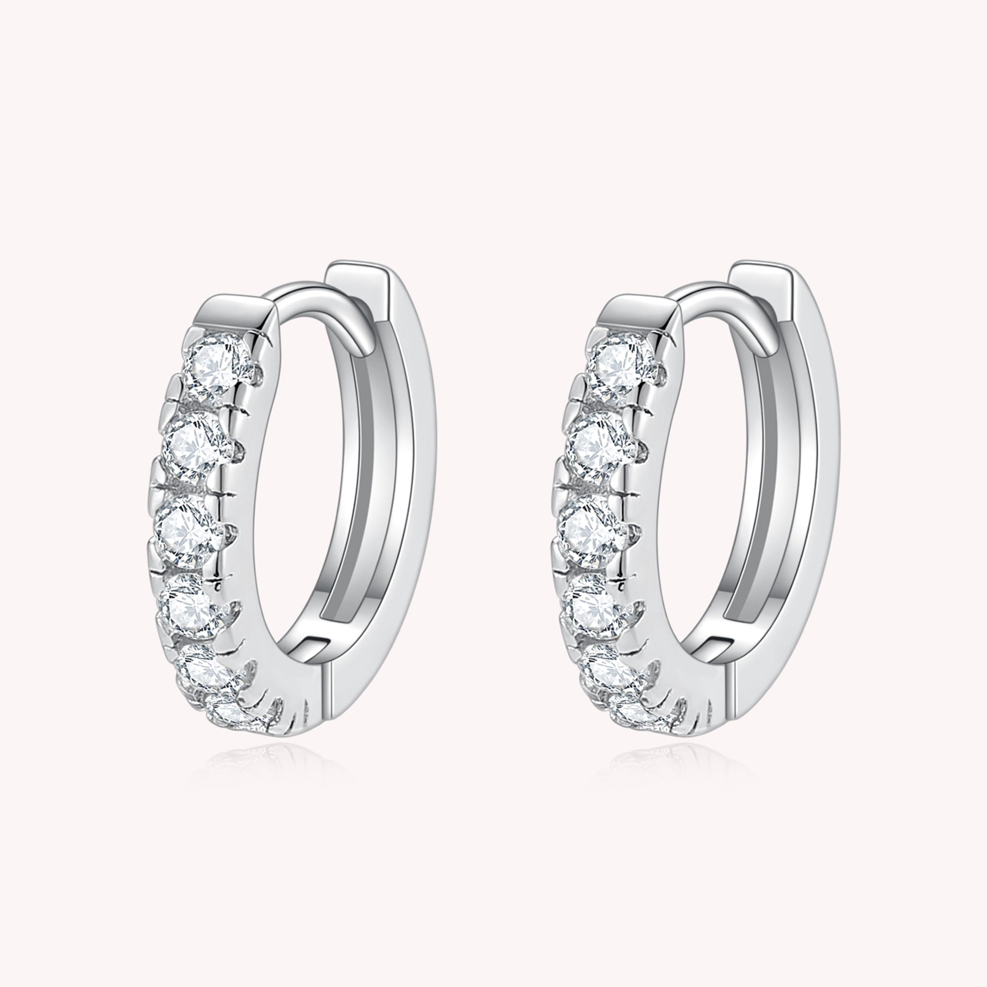 Dainty Forever Hoop Earrings