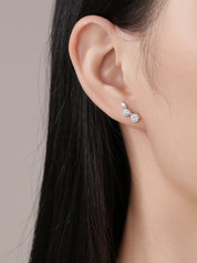 Constellation Moissanite Diamond Earrings